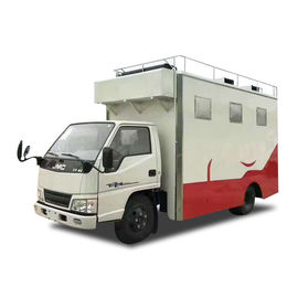 China Customized JMC Mobile Cooking Trucks , Street Food Truck For Dessert / Cafes / Boissons supplier