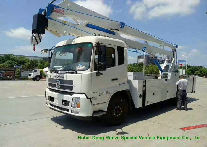 King Run 22m Truck Mounted Bucket Lift Aerial Work Platform LHD / RHD
