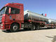 Chemical Road Tankers For Hydrochloric Acid With Steel Lined PE 16mm -18mm Tank Body supplier