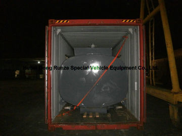 High Strength 17500L Hcl Cargo Hydrochloric Acid Tank For Chemical Truck Body supplier