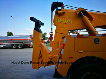 HOWO 50 Ton Heavy Duty Rotator Wreckers Tow Truck With 360 Degree Rotation supplier