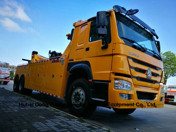 HOWO 50 Ton Heavy Duty Rotator Wreckers Tow Truck With 360 Degree Rotation supplier