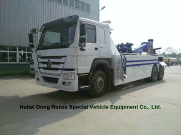 HOWO 50 Ton Heavy Duty Rotator Wreckers Tow Truck With 360 Degree Rotation supplier