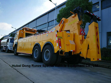 HOWO 50 Ton Heavy Duty Rotator Wreckers Tow Truck With 360 Degree Rotation supplier