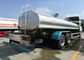 FOTON Polished Stainless Steel Tanker Trucks 18000liters for Drinking Water , Liquid Food ,oil supplier