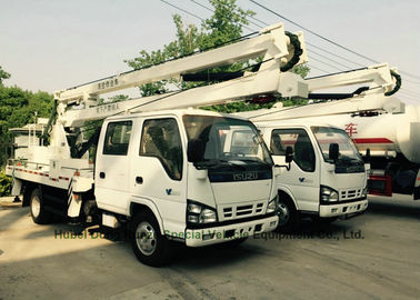 ISUZU Aerial Platform Truck 14m -16m 360 Degree Turning To Left / Right Side supplier