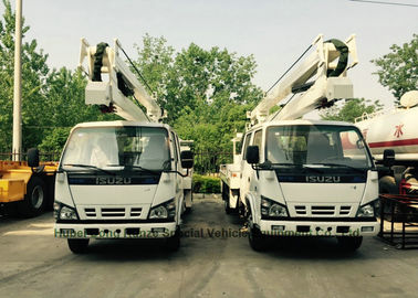 ISUZU Aerial Platform Truck 14m -16m 360 Degree Turning To Left / Right Side supplier