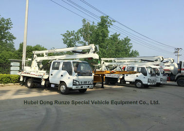 ISUZU Aerial Platform Truck 14m -16m 360 Degree Turning To Left / Right Side supplier