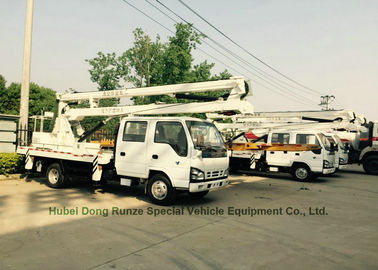 ISUZU Aerial Platform Truck 14m -16m 360 Degree Turning To Left / Right Side supplier