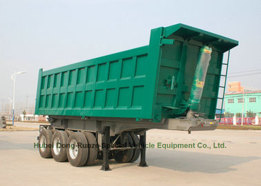 Heavy Duty Dumper Semi Trailer Truck for Sand - Mine Transport   3-Axles Rear Tipper Semi Trailer 45  - 60T supplier