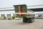 3 Axle U Shape Dump Semi Trailer Tipper Semi Trailer 30 ton U Type Hydraulic   24 CBM supplier