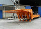 Folding Gooseneck Lowboy Trailer 100 Ton For Crane Excavator Tractor Transportation supplier