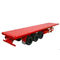 Flatbe  Container Transport Trailer Chassis 40 ton ,60ton, supplier