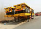 30 Tons-60 Tons 40ft Flatbed Semi Trailer For Container Cargo Transporting supplier