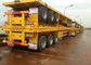 4 Tri Axle Container Chassis Semi Trailer for Container 60 Ton supplier
