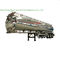 Aluminum Alloy Fuel Tank Semi Trailer 45000L ~50000L With Air Bag Suspension supplier