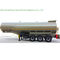 Aluminium Alloy 47000L Tank Semi Trailer For Oil , Diesel , Gasoline , Kerosene Delivery supplier