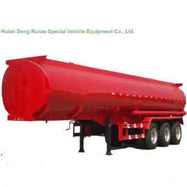 Carbon Steel Tanker for oil, diesel, gasoline, kerosene 45000 Liters  Transport Semi Tank Trailer supplier