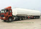 Carbon Steel Fuel Tank Semi Trailer 4 Axle for oil, diesel, gasoline, kerosene 55000 Liters supplier