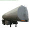 Stainless Steel Fuel Tank Semi Trailer With 30KL - 40K Liter Capacity 2 Axle supplier