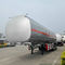 40 -44 Cbm 3 Axle Stainless Steel Tanker Semi Trailer  40KL - 44K Liter supplier