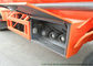 SKD 3 Axle Stainless Steel Tanker Semi Trailer For Oil / Diesel / Gasoline / Kerosene supplier