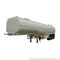 Aluminum Tri Axle Tank Semi Trailer For Diesel Oil , Gasoline , Kerosene Transport 47-50Ton supplier