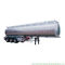 44m3 Aluminum Fuel Semi Trailer  3 Axle For Health Oil Transport  40T- 45Ton supplier