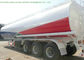 40m3 Stainless Steel Fuel Tanker Semi Trailer  3 Axles For Diesel ,Oil , Gasoline, Kerosene  Transport   40Ton supplier