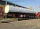 58m3 Stainless Steel Fuel Tanker Semi Trailer  4 Axles For Diesel ,Oil , Gasoline, Kerosene  Transport   50Ton supplier
