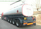 52m3   Fuel Tanker Semi Trailer  3 Axles 4 Compartments For Diesel ,Oil , Gasoline, Kerosene  Transport supplier