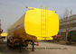 Carbon Steel 3 Axles Tank Semi Trailer For Diesel , Oil , Gasoline , Kerosene Transport supplier