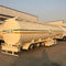 Liquid Flammable Petroleum Road Transport Tanker Trailer 3 Axles For Diesel Gasoline ,Oil , Kerosene 42CBM supplier