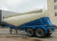 50-70cbm 2/3 Axle Cement Silo Trailer , Dry Bulk Cargo Trailer 40 - 100 Tons supplier