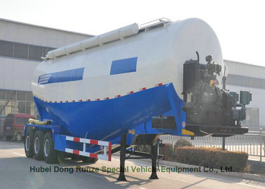 High Tensile Steel Tank Semi Trailer For Cement Carrier 60cbm 3 Axle V Shaped supplier