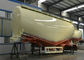 Tri Axle Tank Semi Trailer For Cement Bulk Powder Carry High Loading Capacity supplier