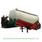 45cbm Tank Semi Trailer For Bulk Cement / Mineral Powder / Ashes / Flour Cargo Transport supplier