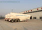48-60cbm Tri Axle Tank Semi Trailer For Carry Bulk Cement With Carbon Steel Tank supplier