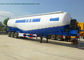 55-70cbm Tri Axle Bulk Cement Tank Trailer With Diesel Engine For Dry Powder Meterial supplier