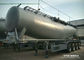 68-70cbm 4 Axle Tank Semi Trailer , Bulk Cement Trailer High Working Performnce supplier