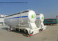 Bulk Cement Tank Semi Trailer For Transportation , Tanker Truck Trailer 40cbm Capaciy supplier