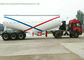 55-70cbm Tri Axle Bulk Cement Tank Trailer With Diesel Engine For Dry Powder Meterial supplier