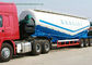 V Type Cement Hauling Trailers With Diesel Engine For Dry Powder Meterial 60 - 65 M3 supplier