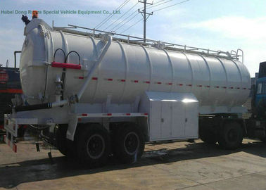 2 Axles Sewer Vacuum Suction Semi Trailer For Off Road And Oil Field Operation 20000L supplier