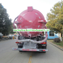 Sinotruk Howo 18000L Sewage Suction Truck With Vacuum Pump 10 Wheeler supplier