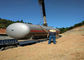 Industrial Steel 25T LPG Gas Tank 60m3 , Bullet Storage Tank ASME Standard supplier