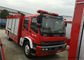 Industrial 4x2 Fire Fighting Truck With Water / Foam Tank 6 - 8 Ton Capacity supplier