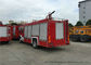 Industrial 4x2 Fire Fighting Truck With Water / Foam Tank 6 - 8 Ton Capacity supplier