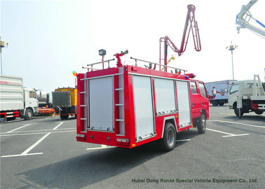 Fast Rescue 4x2 95HP Water Tank Fire Fighting Truck , Light Duty Fire Tender Vehicle supplier