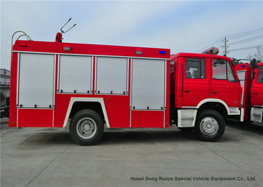 Rescue Fire Truck With Fire Engine 5500Liters Water , Fire Brigade Vehicle supplier